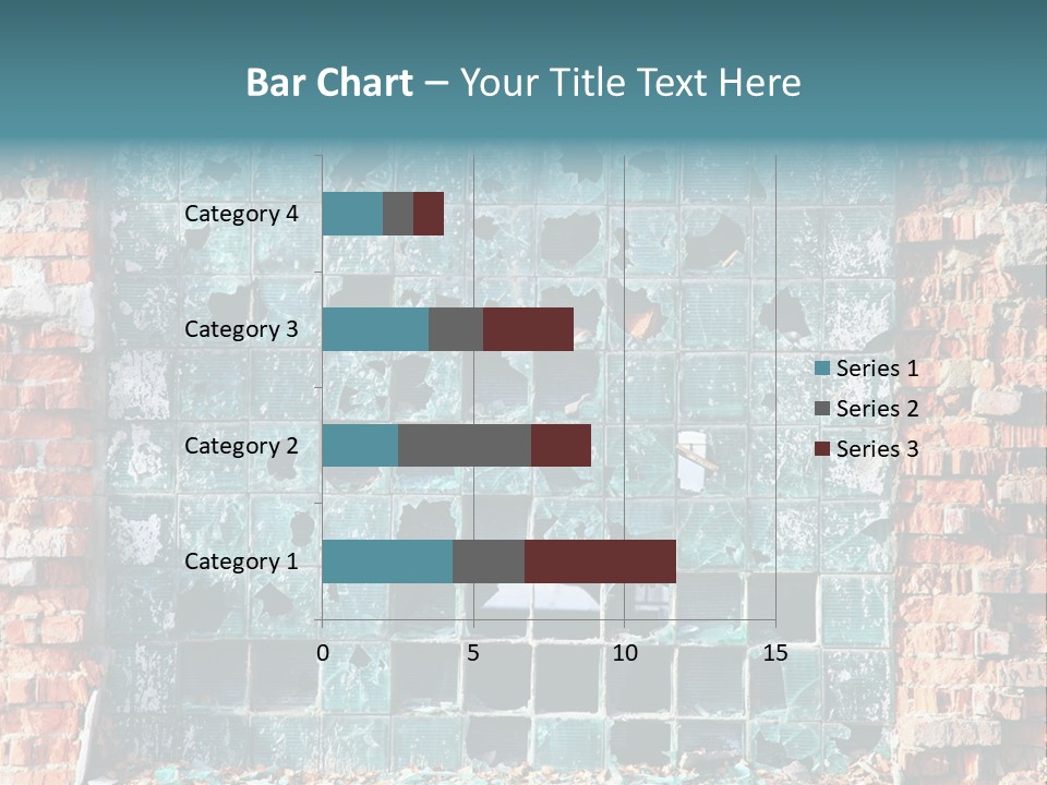 Lines Pattern Horizontal PowerPoint Template