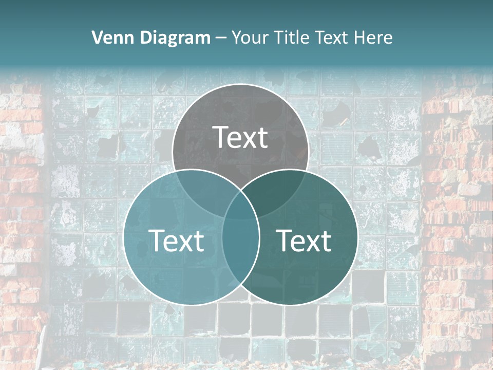 Lines Pattern Horizontal PowerPoint Template