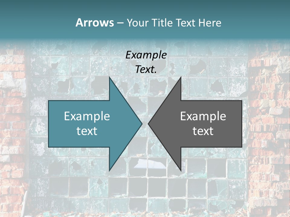 Lines Pattern Horizontal PowerPoint Template