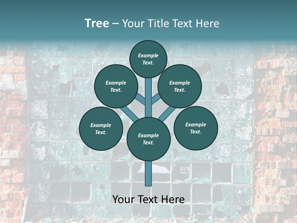 Lines Pattern Horizontal PowerPoint Template
