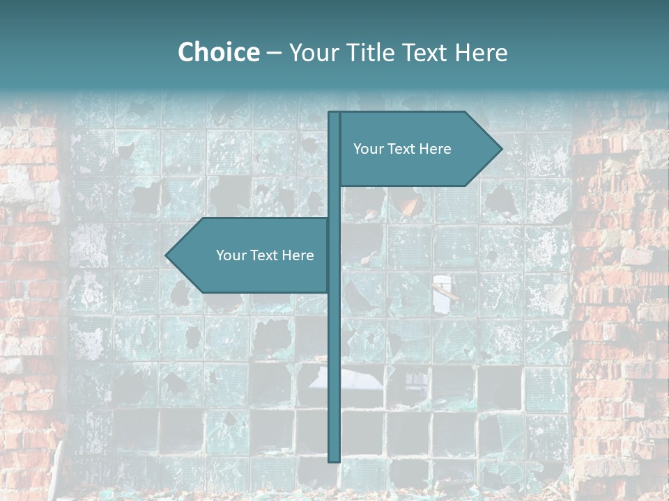 Lines Pattern Horizontal PowerPoint Template