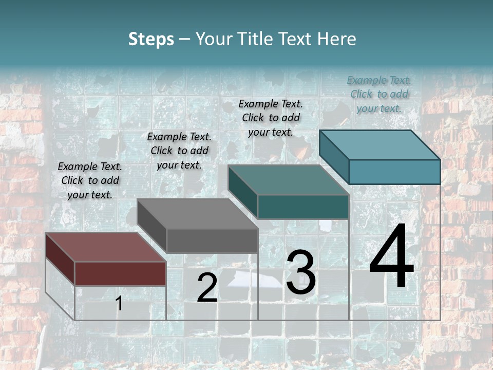 Lines Pattern Horizontal PowerPoint Template