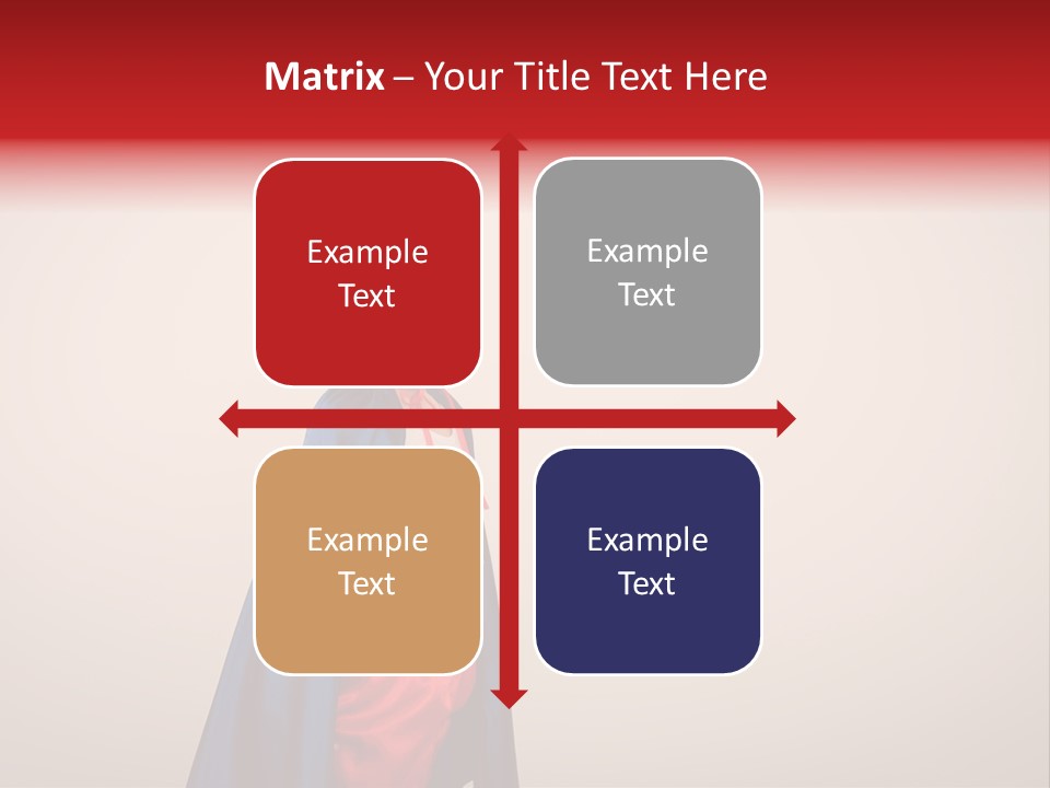 Hero Red Childhood PowerPoint Template