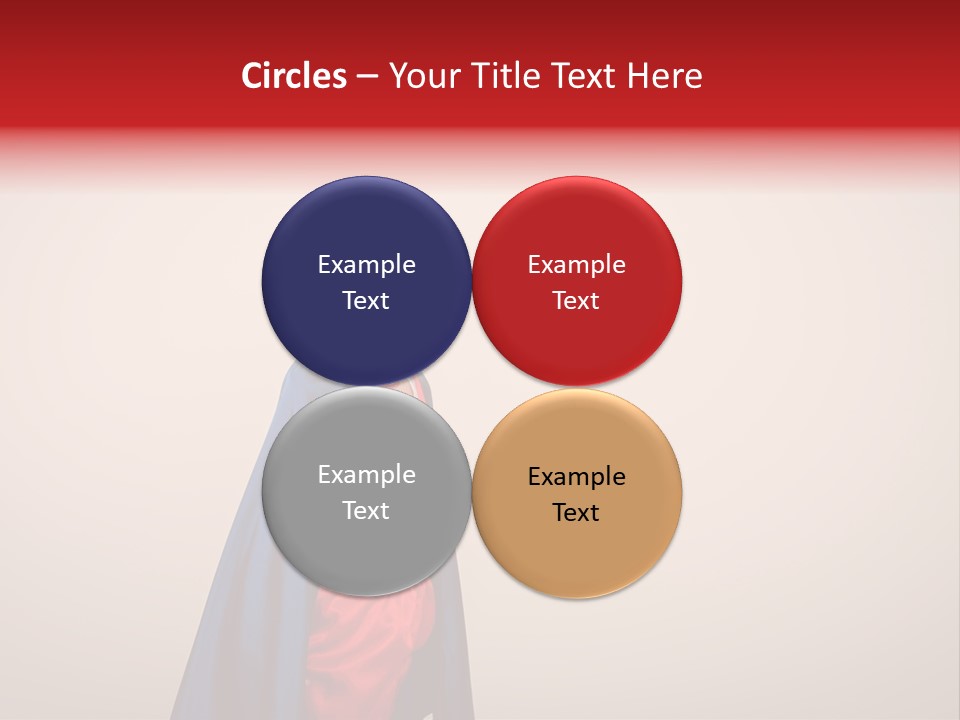 Hero Red Childhood PowerPoint Template