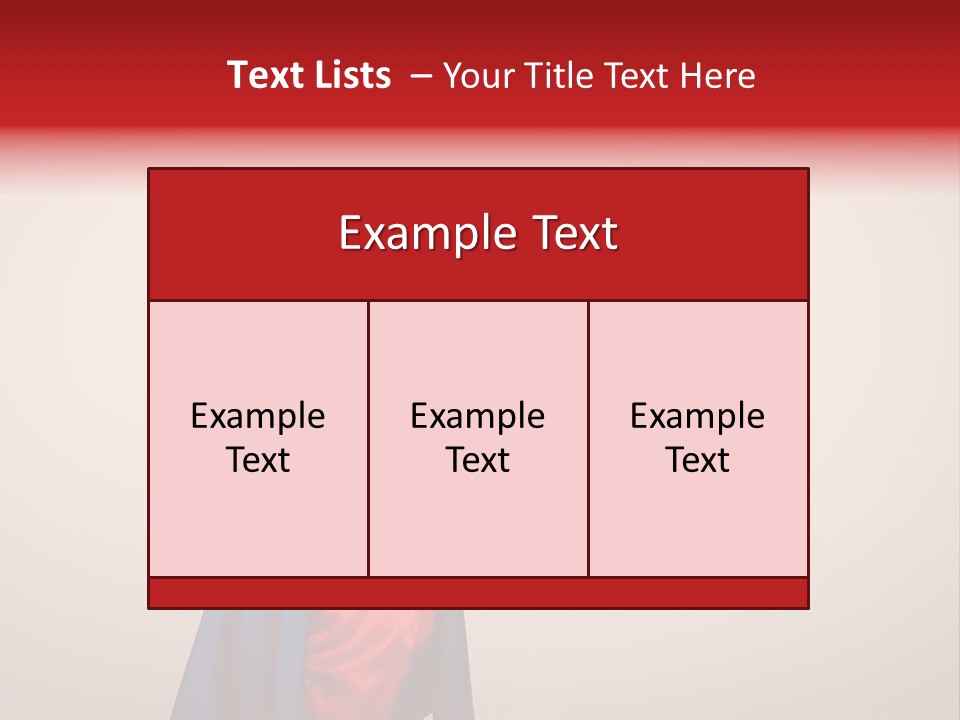 Hero Red Childhood PowerPoint Template