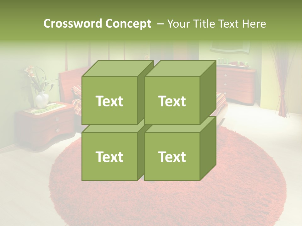 Mattress Comfortable Sheets PowerPoint Template