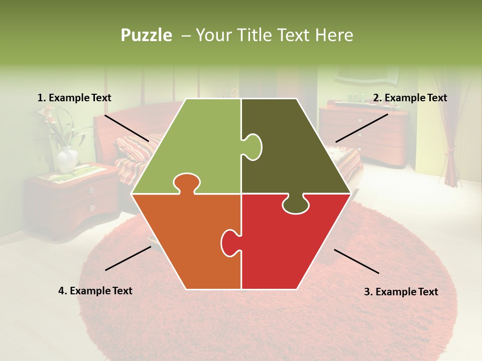 Mattress Comfortable Sheets PowerPoint Template