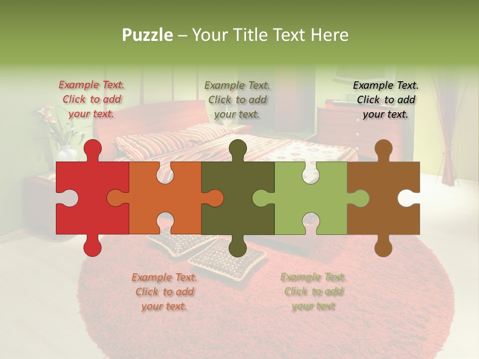 Mattress Comfortable Sheets PowerPoint Template