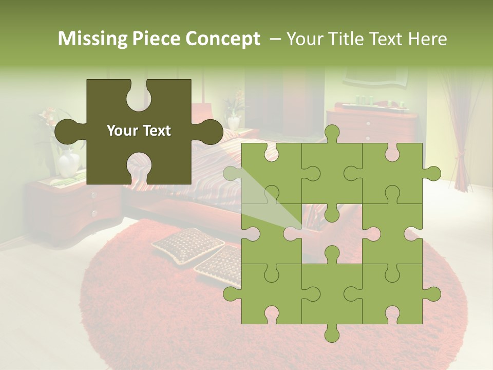 Mattress Comfortable Sheets PowerPoint Template