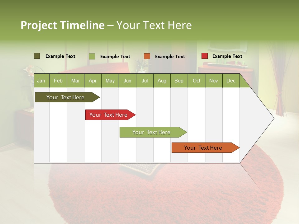 Mattress Comfortable Sheets PowerPoint Template