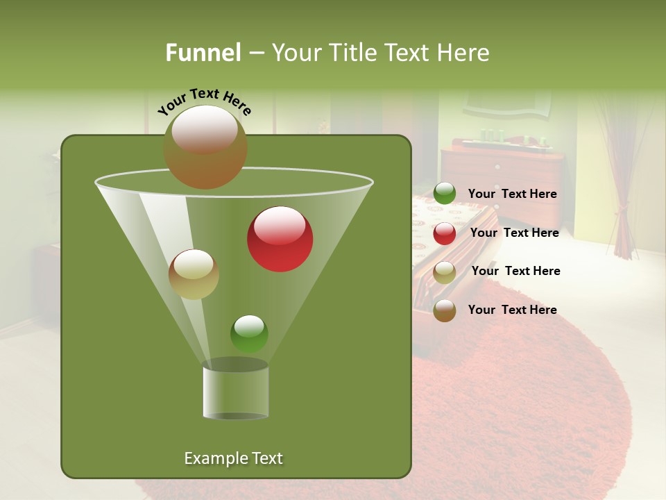 Mattress Comfortable Sheets PowerPoint Template