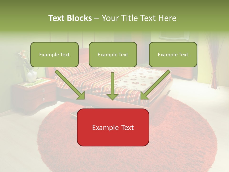 Mattress Comfortable Sheets PowerPoint Template