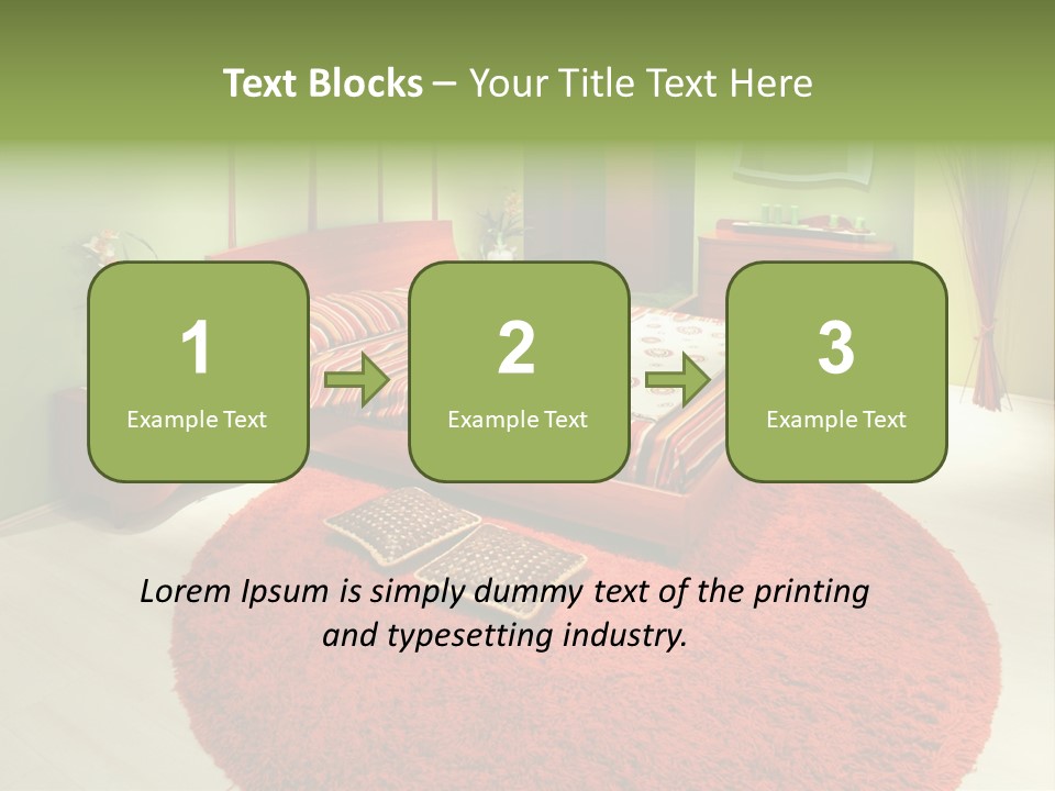 Mattress Comfortable Sheets PowerPoint Template