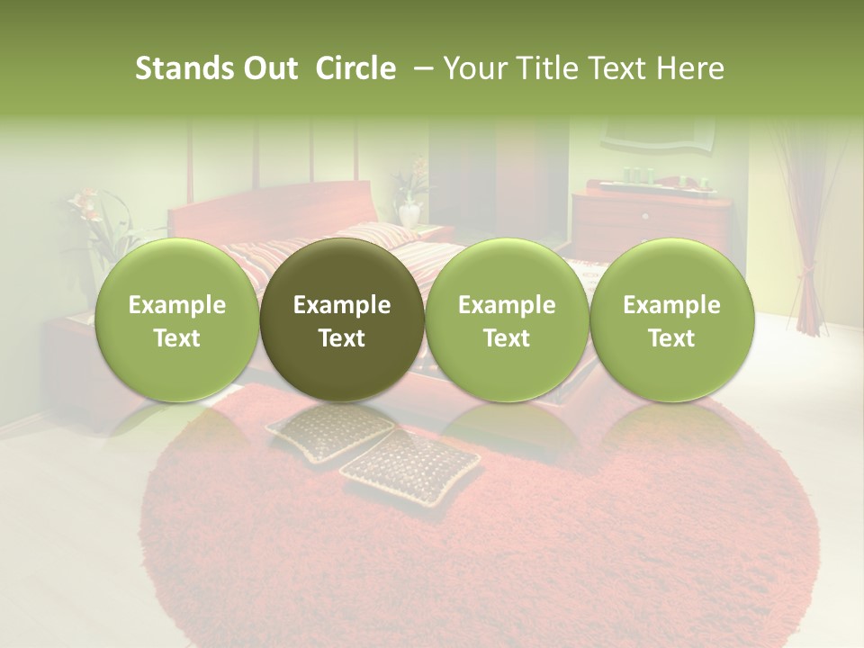 Mattress Comfortable Sheets PowerPoint Template