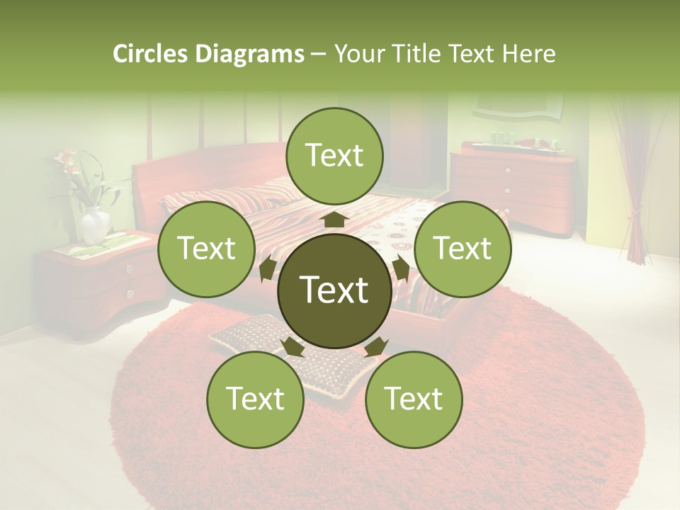 Mattress Comfortable Sheets PowerPoint Template