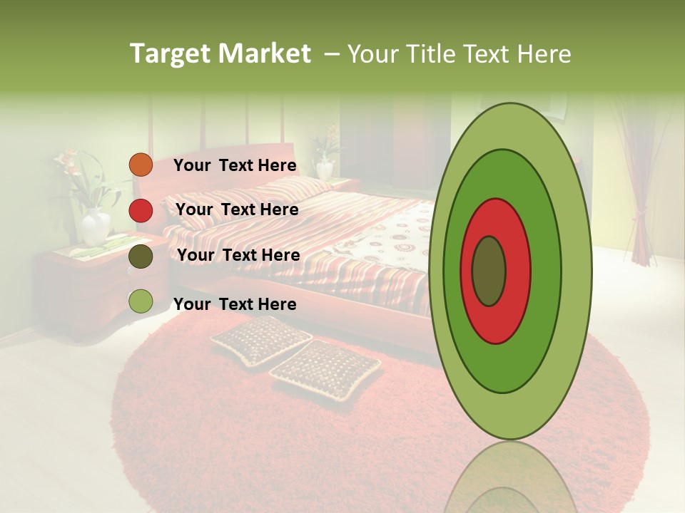 Mattress Comfortable Sheets PowerPoint Template