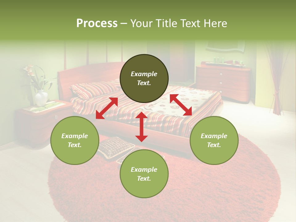 Mattress Comfortable Sheets PowerPoint Template