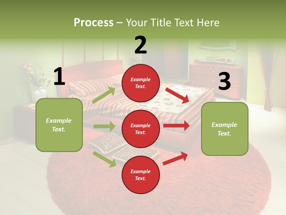 Mattress Comfortable Sheets PowerPoint Template