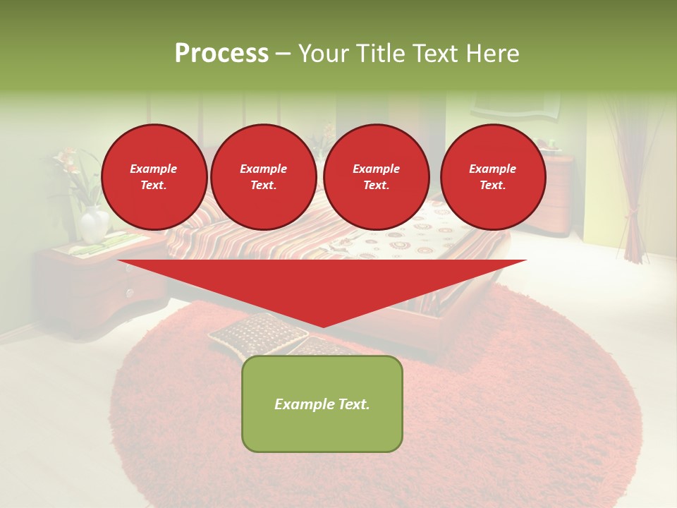 Mattress Comfortable Sheets PowerPoint Template