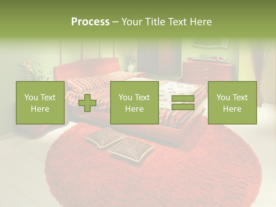 Mattress Comfortable Sheets PowerPoint Template