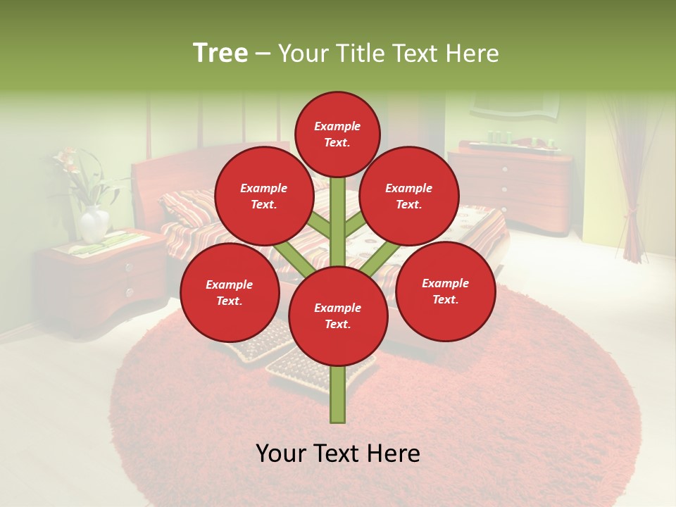 Mattress Comfortable Sheets PowerPoint Template