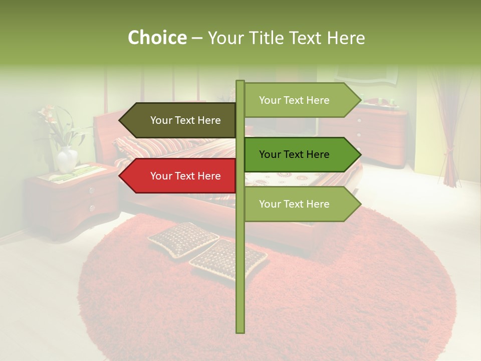Mattress Comfortable Sheets PowerPoint Template