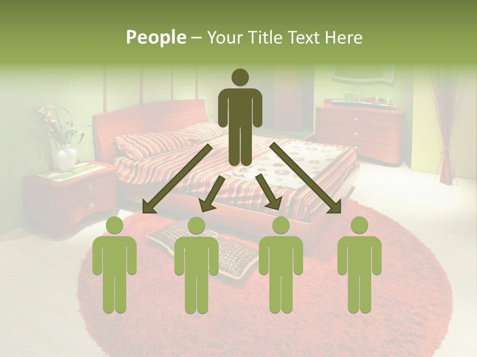 Mattress Comfortable Sheets PowerPoint Template