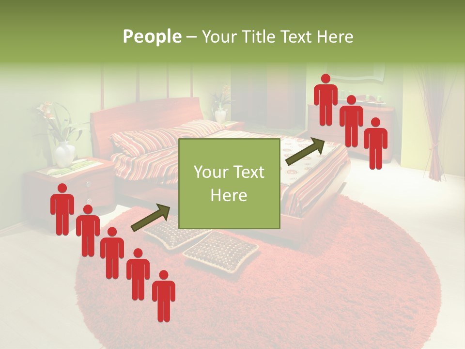 Mattress Comfortable Sheets PowerPoint Template