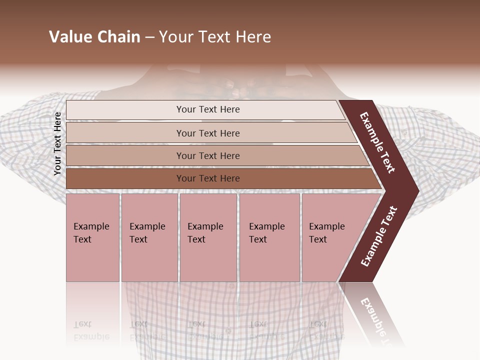 A Man Covering His Eyes With His Hands PowerPoint Template