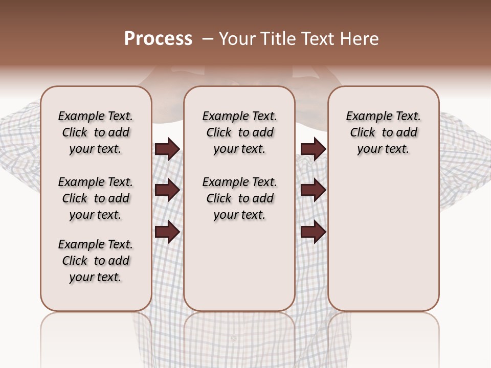A Man Covering His Eyes With His Hands PowerPoint Template