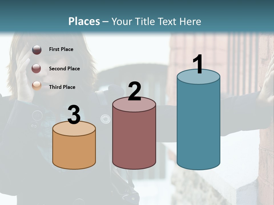 Old Human Pain PowerPoint Template