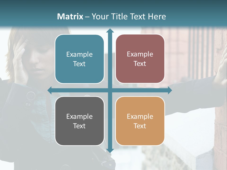 Old Human Pain PowerPoint Template