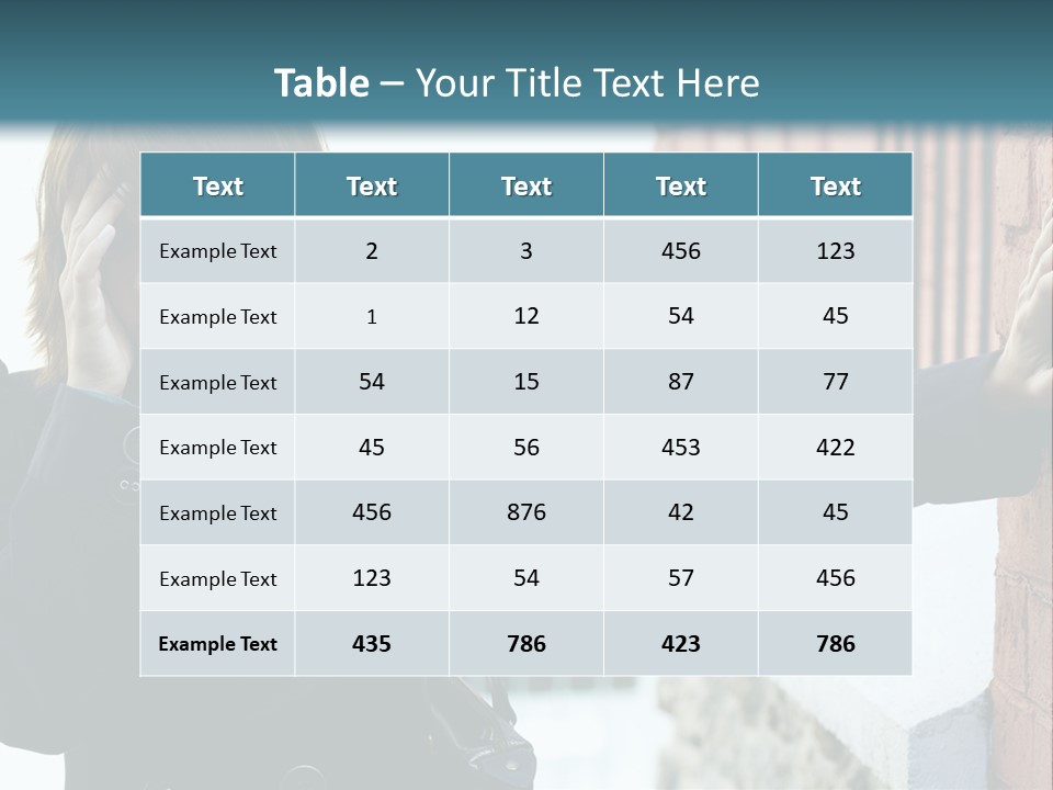 Old Human Pain PowerPoint Template