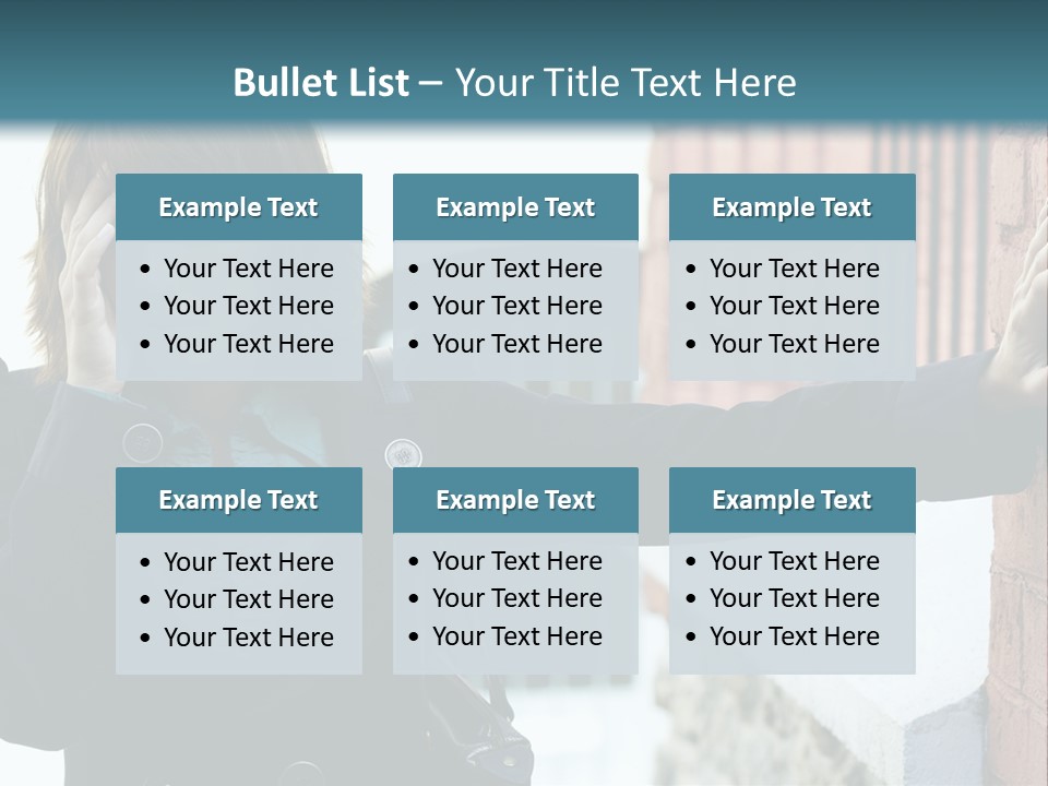 Old Human Pain PowerPoint Template