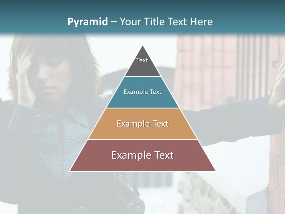 Old Human Pain PowerPoint Template