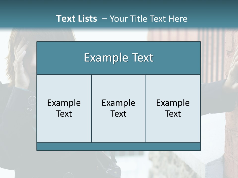 Old Human Pain PowerPoint Template