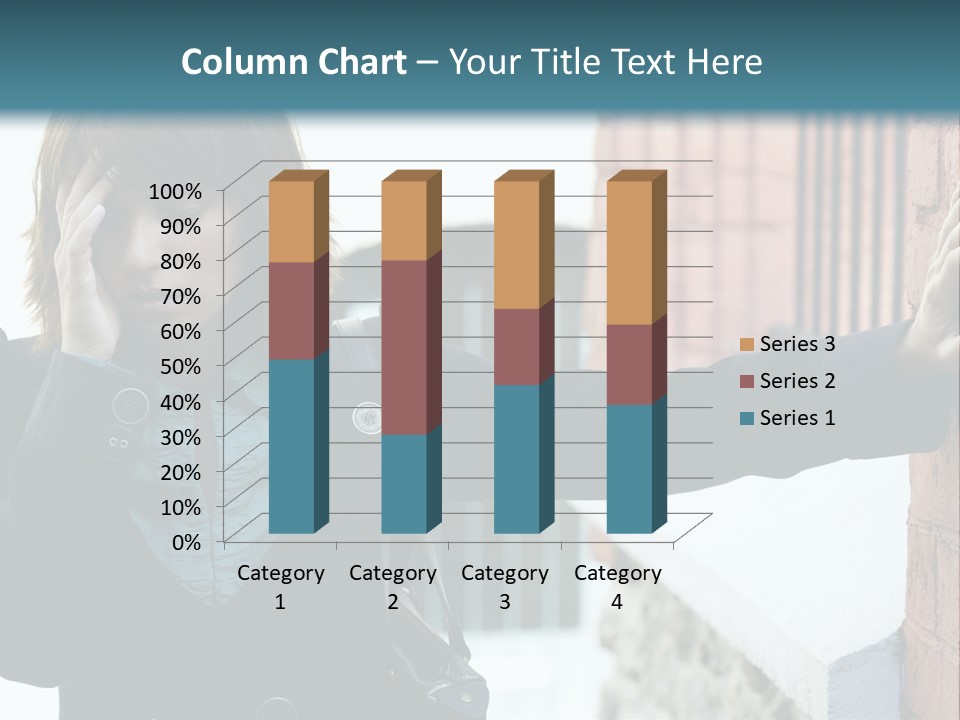 Old Human Pain PowerPoint Template