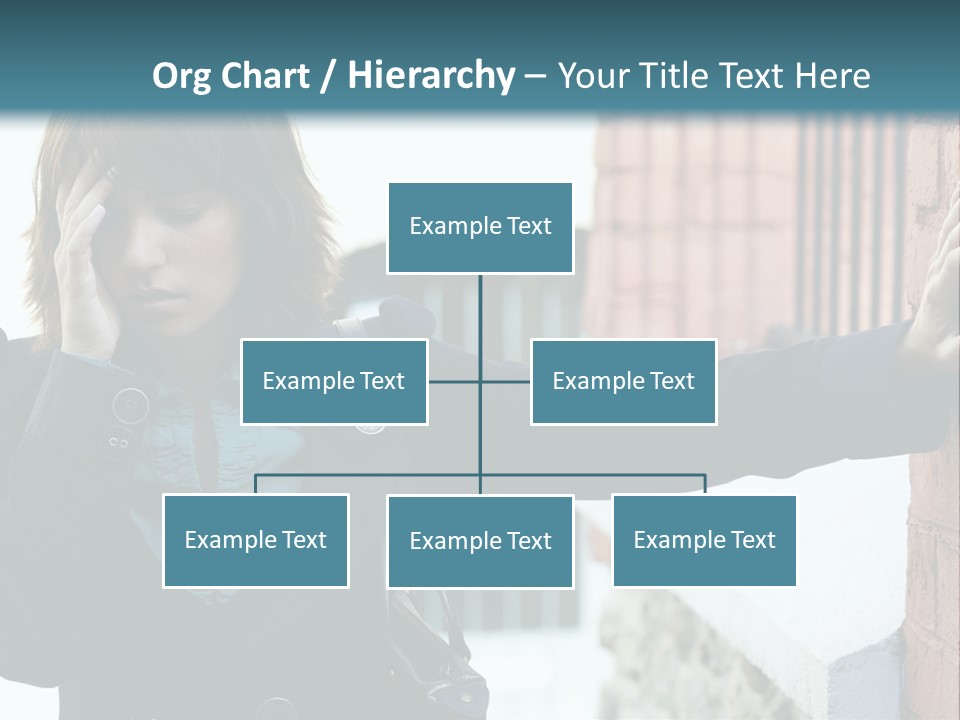 Old Human Pain PowerPoint Template