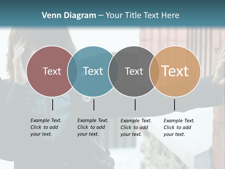 Old Human Pain PowerPoint Template