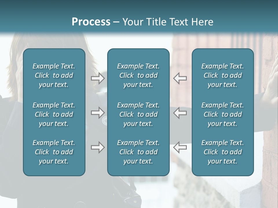 Old Human Pain PowerPoint Template