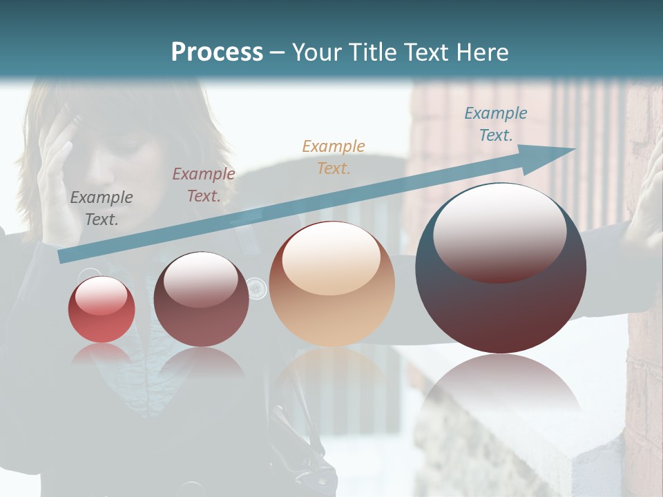 Old Human Pain PowerPoint Template