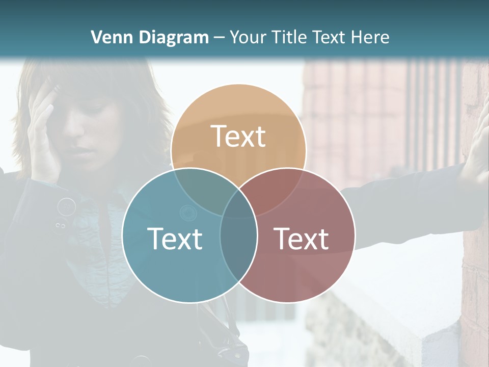 Old Human Pain PowerPoint Template