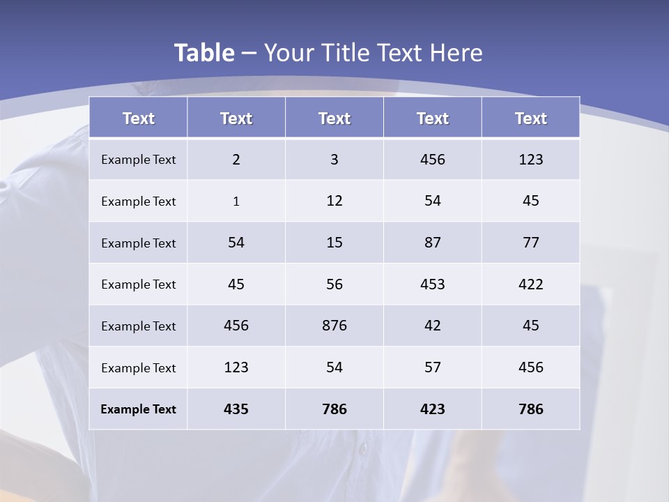 Old Human Pain PowerPoint Template
