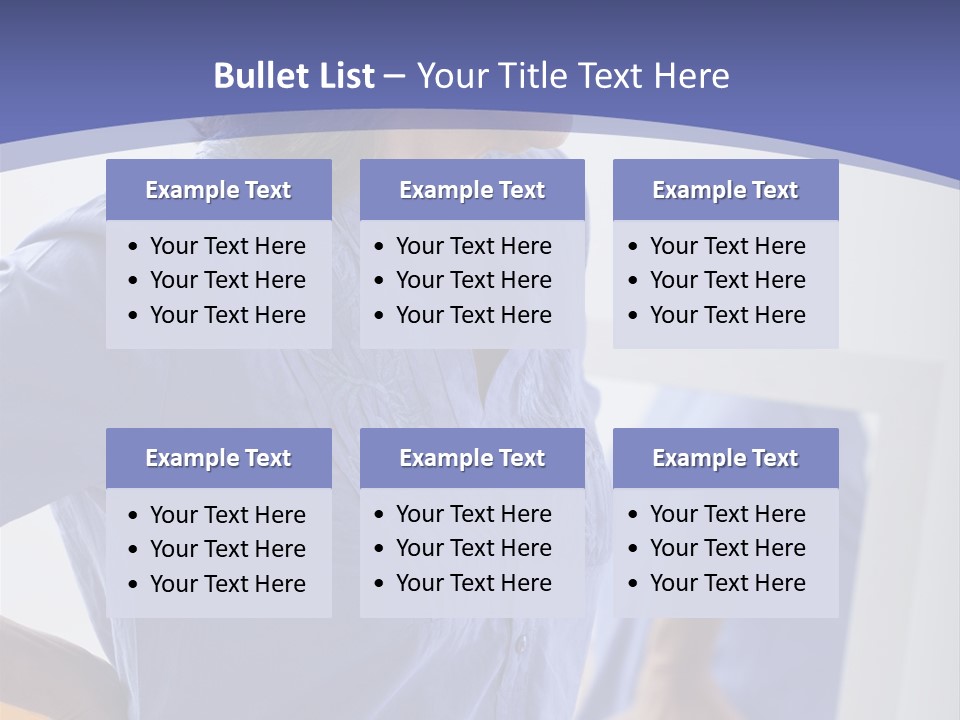 Old Human Pain PowerPoint Template