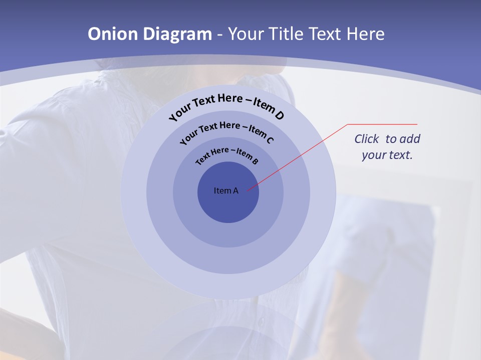 Old Human Pain PowerPoint Template