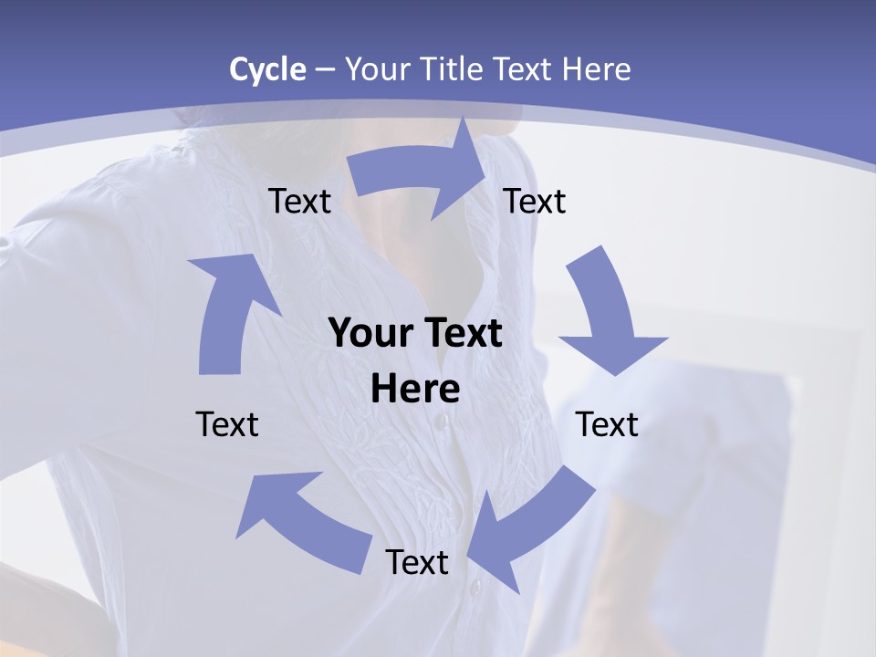 Old Human Pain PowerPoint Template
