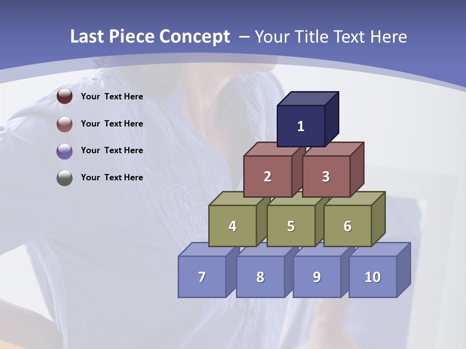 Old Human Pain PowerPoint Template