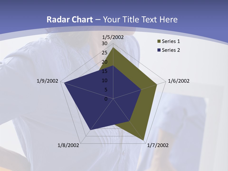 Old Human Pain PowerPoint Template