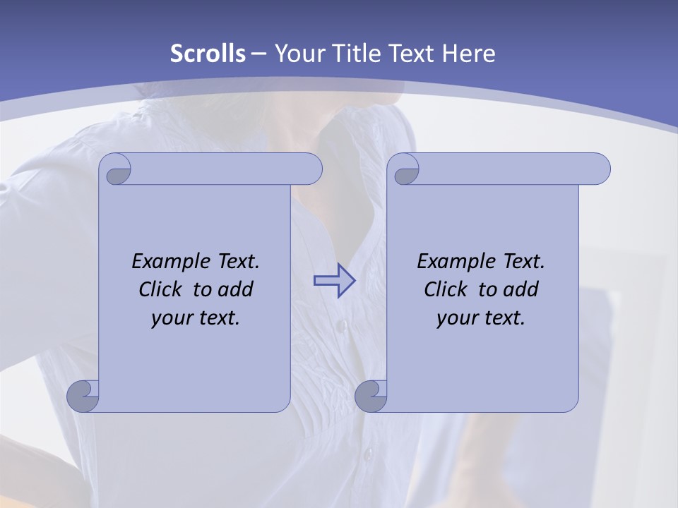 Old Human Pain PowerPoint Template