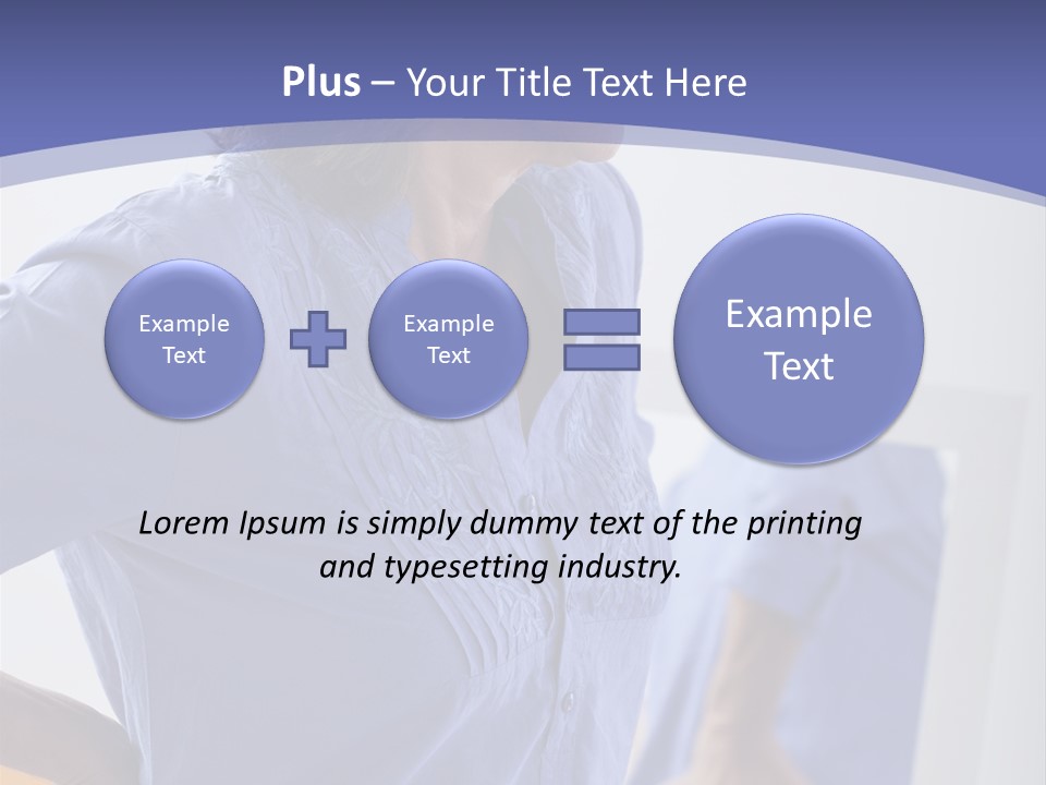 Old Human Pain PowerPoint Template